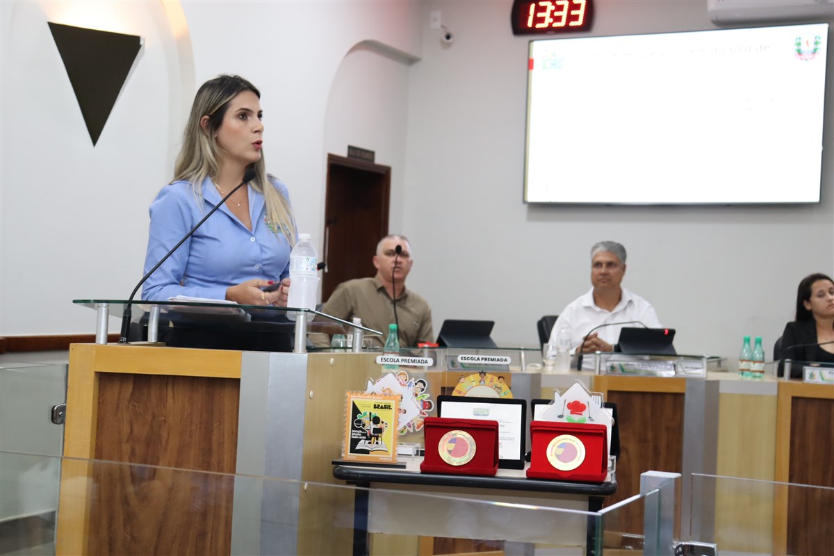 Sessão da Câmara Municipal de Alfenas em fotografia publicada no portal institucional.